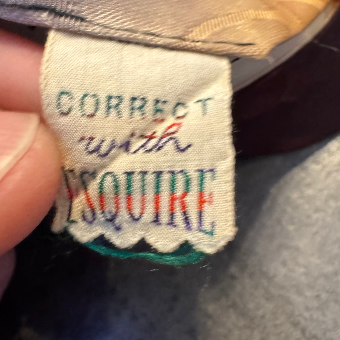 Mens Vintage Necktie Esquire Horses