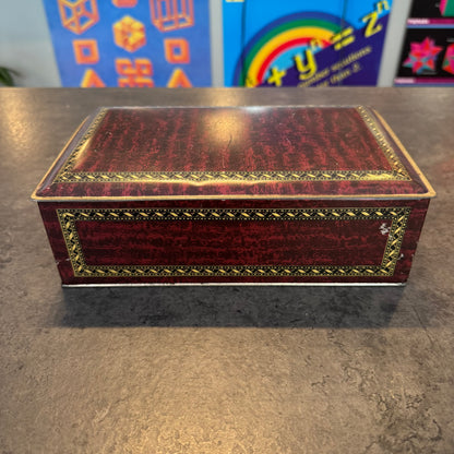 Tin Painted Cigar Box