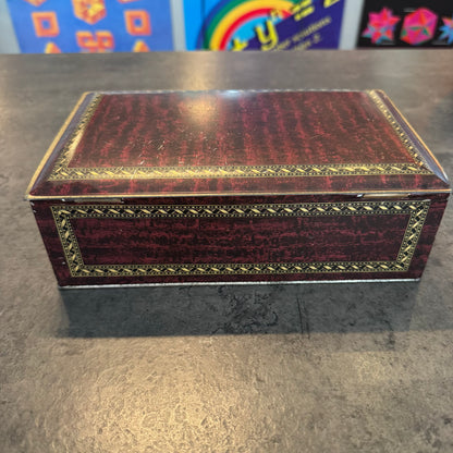 Tin Painted Cigar Box