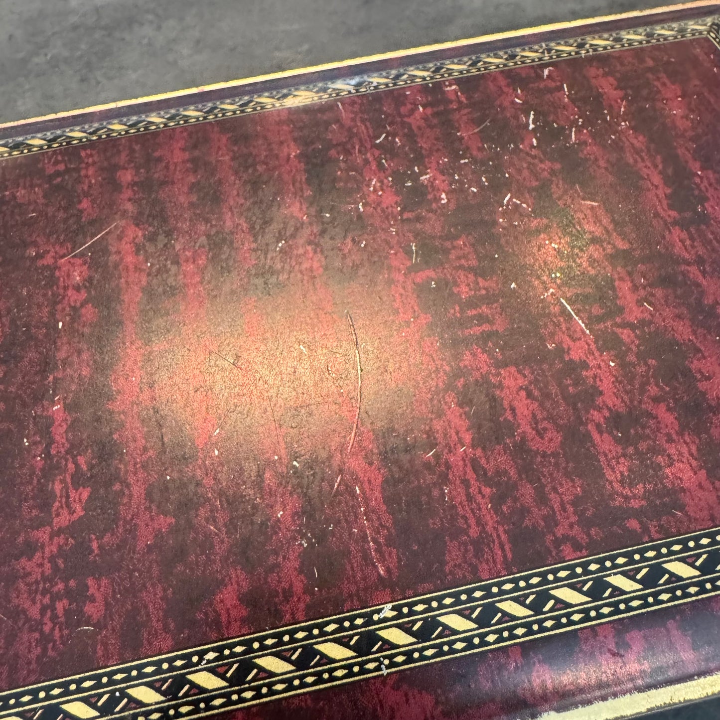 Tin Painted Cigar Box
