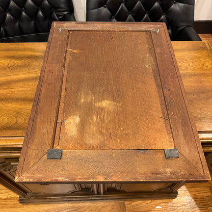 Wooden Veneered Mirror 23" x 18"