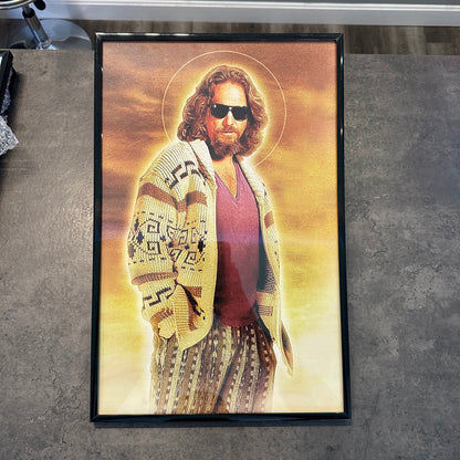 Big Lebowski The Dude Framed Print