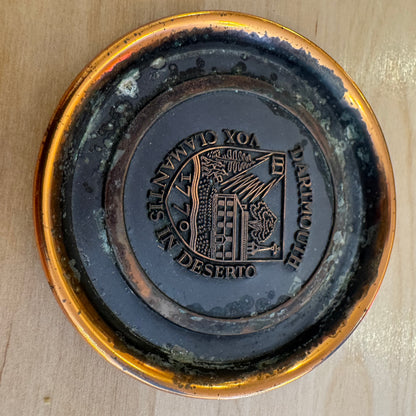 Copper Dartmouth College Coasters Set of 4