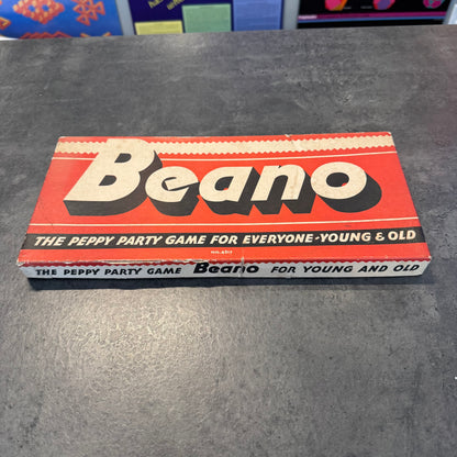 Beano - The Peppy Party Game for Everyone Young and Old - Complete Game 1932 Milton Bradley