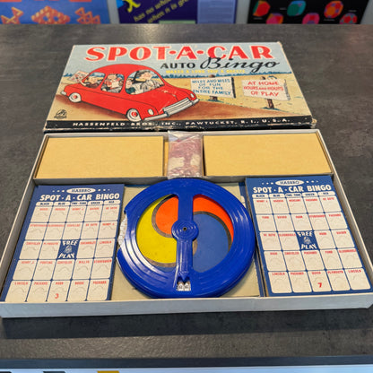 Spot-A-Car - Auto Bingo - Hassenfield Bros. (Hasbro) - Complete Game 1952