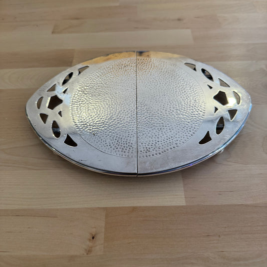 Vintage Antique Sheffield EPNS Silverplated Trivet - W. Davenport & Sons