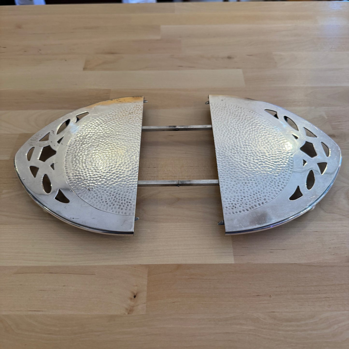 Vintage Antique Sheffield EPNS Silverplated Trivet - W. Davenport & Sons