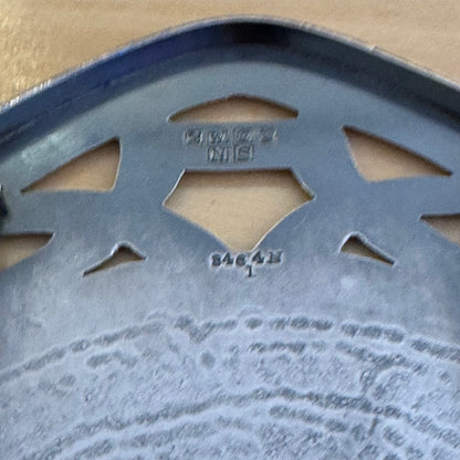 Vintage Antique Sheffield EPNS Silverplated Trivet - W. Davenport & Sons