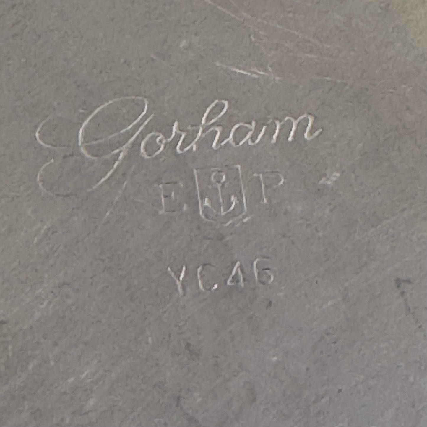 Gorham Plated Silver Trivet