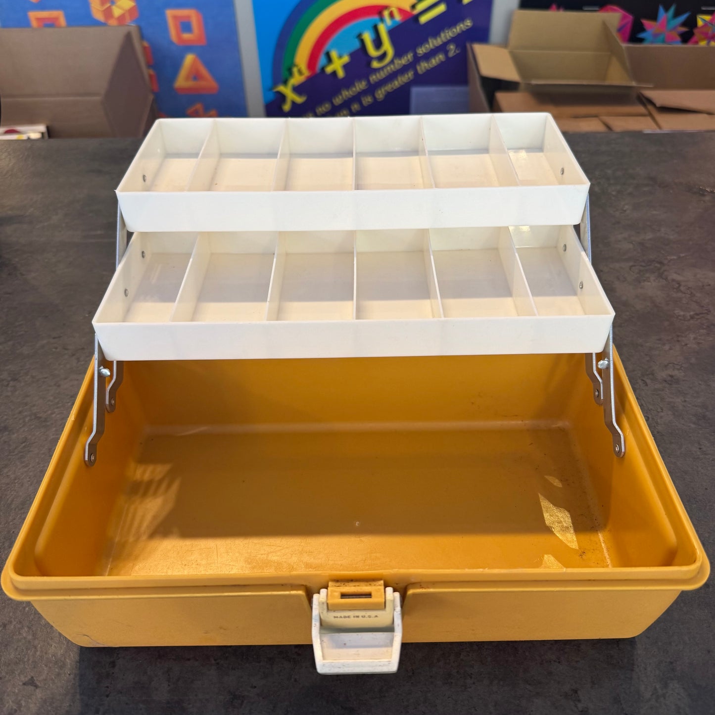 Vintage Adventurer Tackle Box Model 1299-77