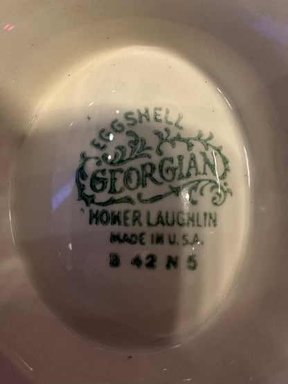 Homer Laughlin Teapot and Creamer
