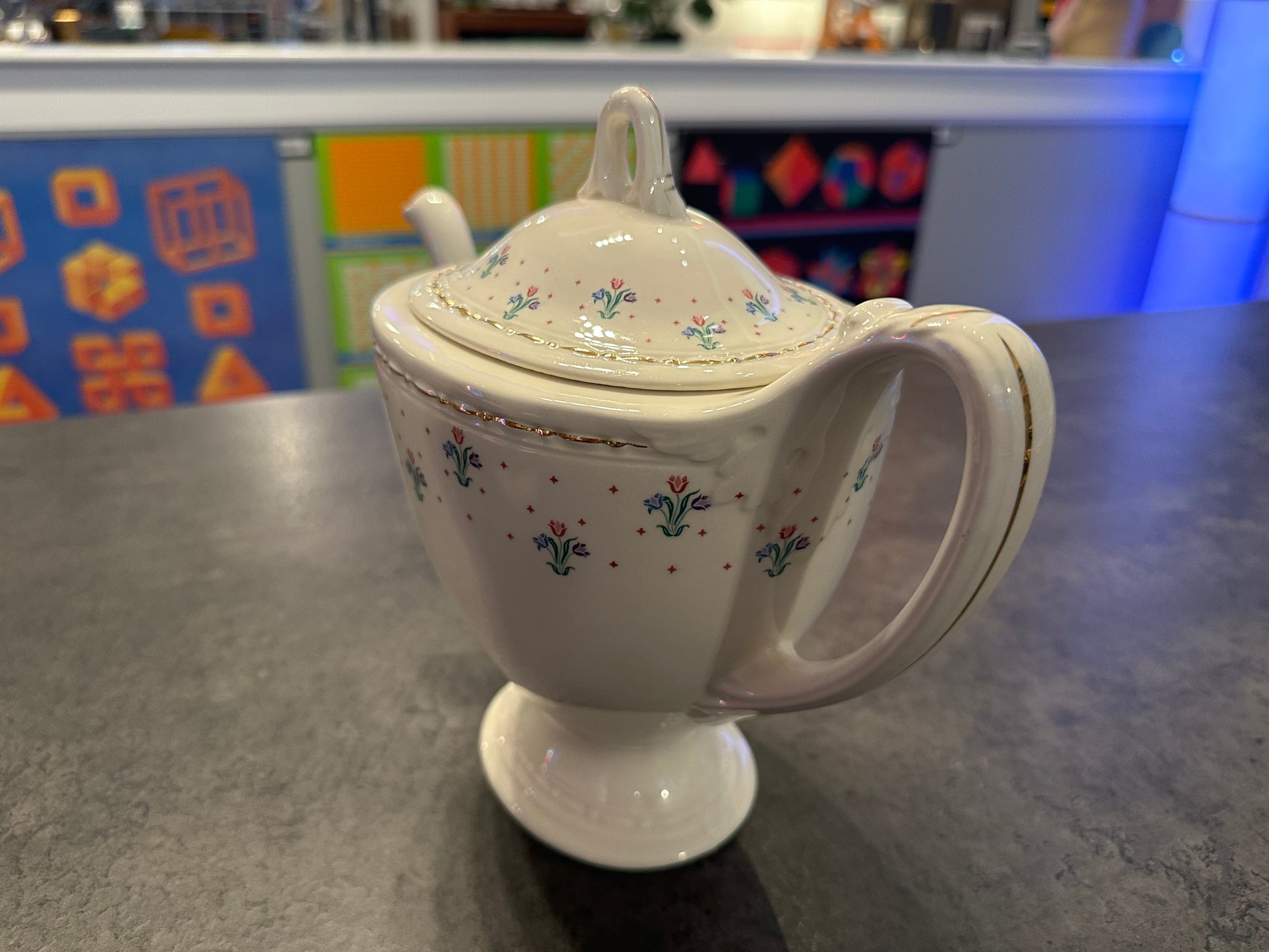 Homer Laughlin Teapot and Creamer