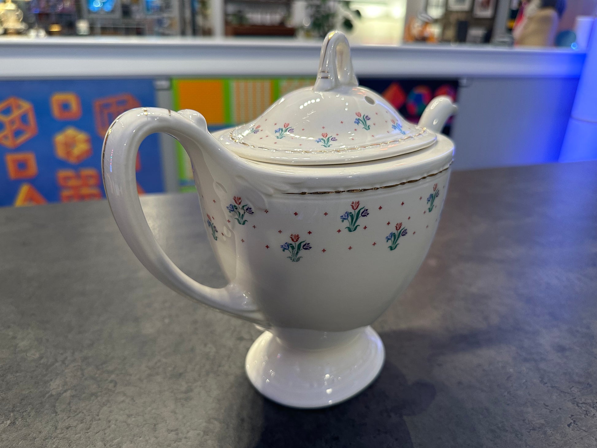 Homer Laughlin Teapot and Creamer