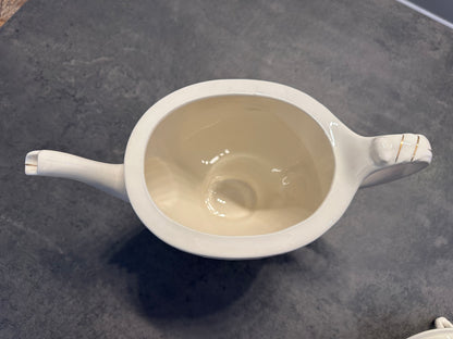 Homer Laughlin Teapot and Creamer