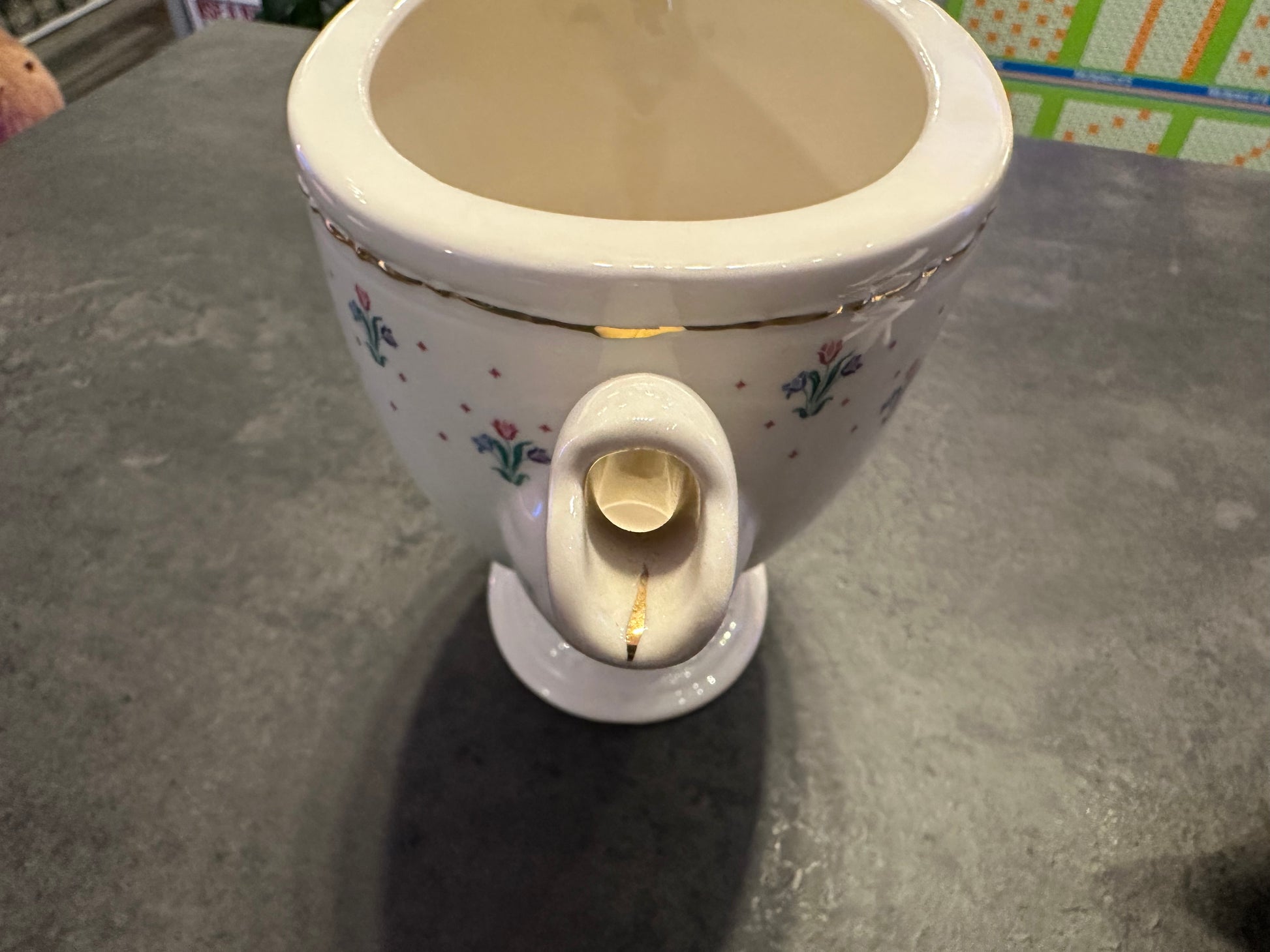 Homer Laughlin Teapot and Creamer