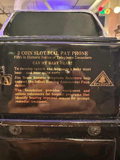 Rotary Pay Phone Liquor Bottle