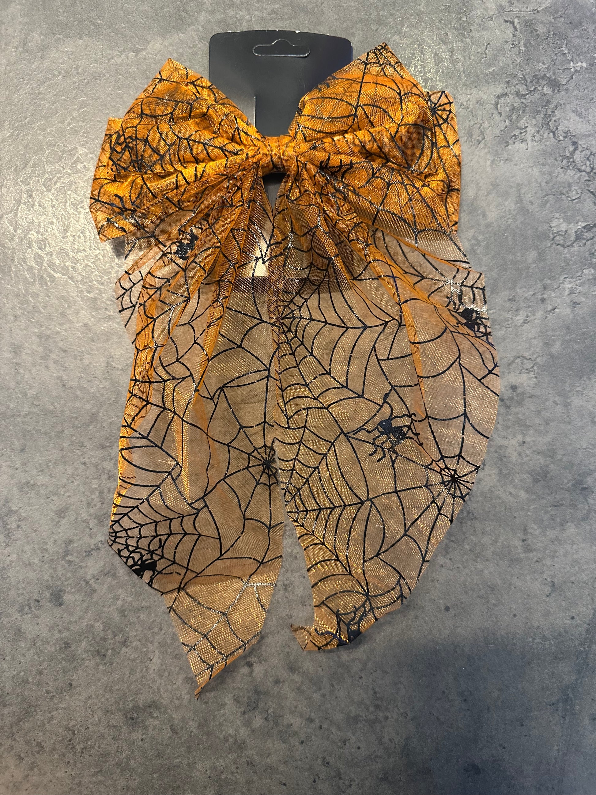 Halloween Spider Hair Bow