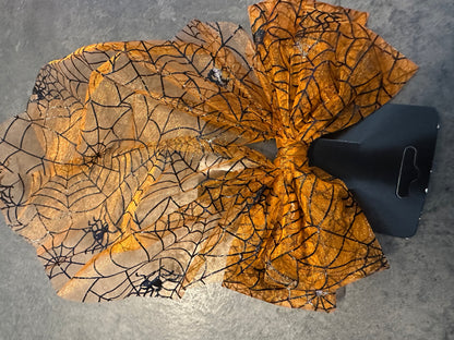 Halloween Spider Hair Bow
