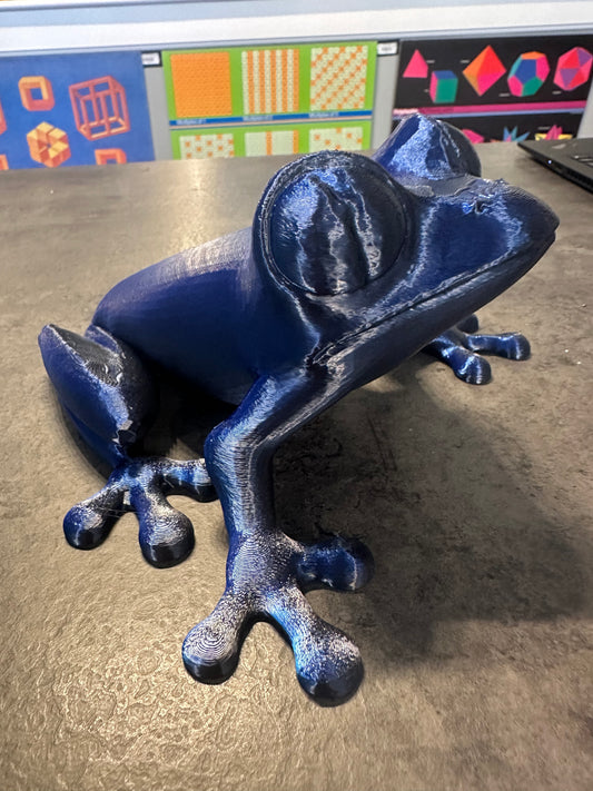 3D Printed Purple Frog