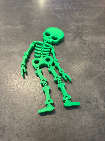 3D Printed Green Skeleton