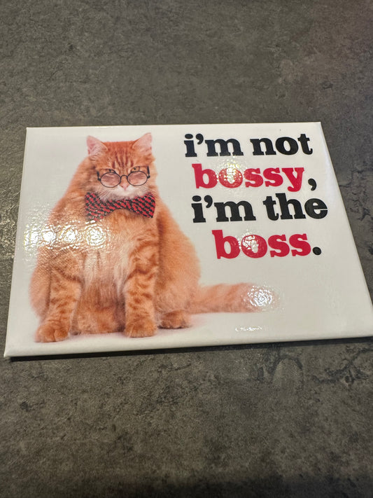 Bossy Cat Magnet