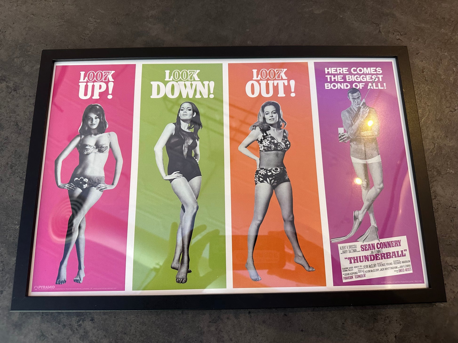 James Bond Thunderball Poster