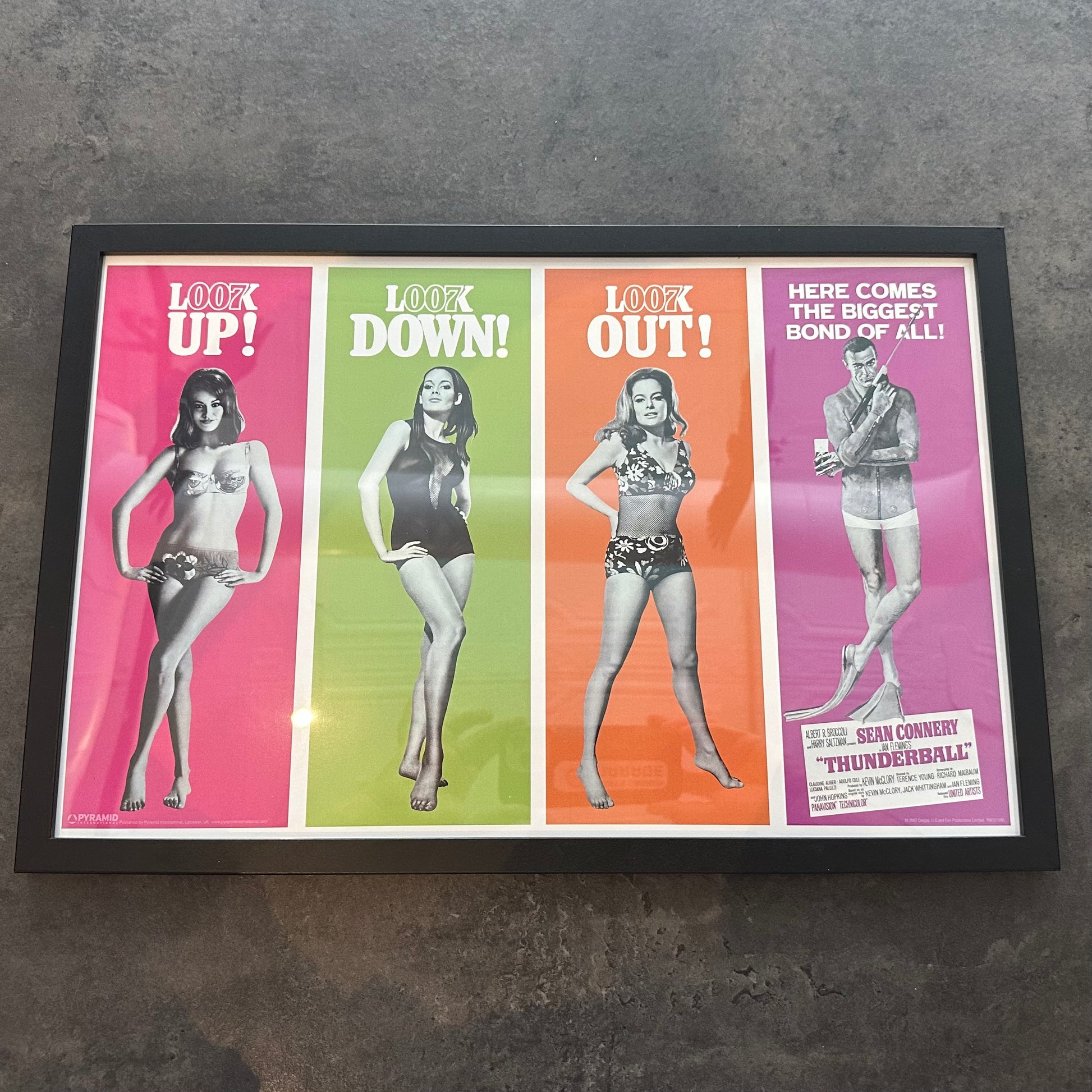 James Bond Thunderball Poster