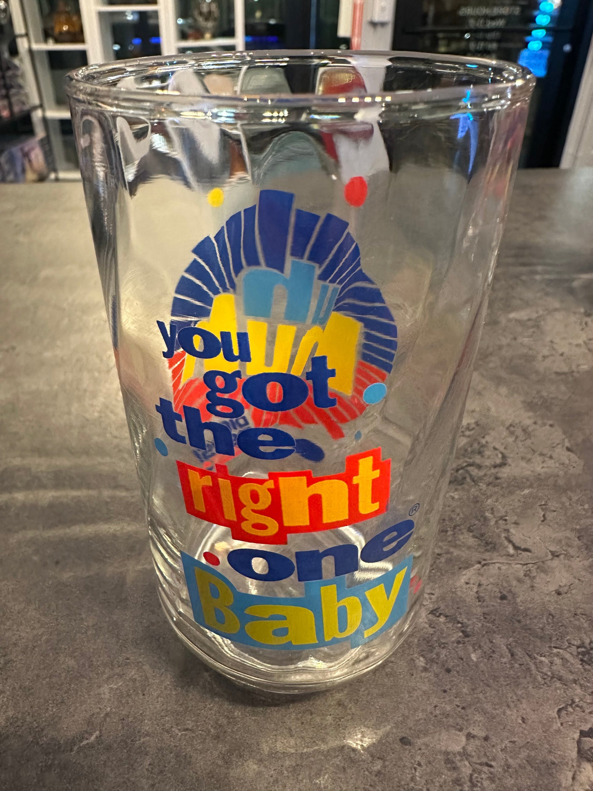 Set of 4 Diet Pepsi Glasses