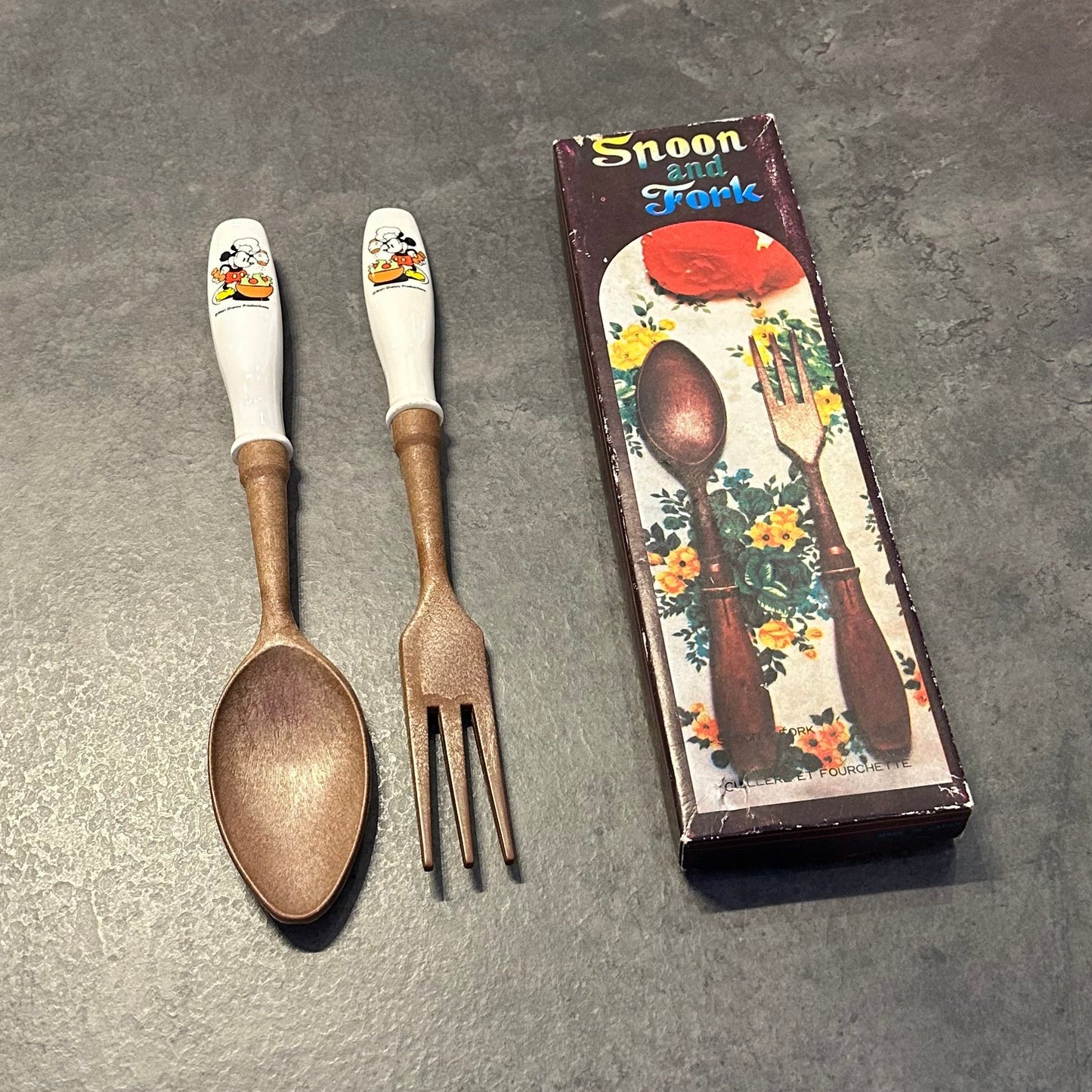 Disney Fork & Spoon Made in Japan