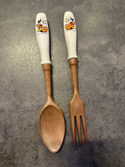 Disney Fork & Spoon Made in Japan
