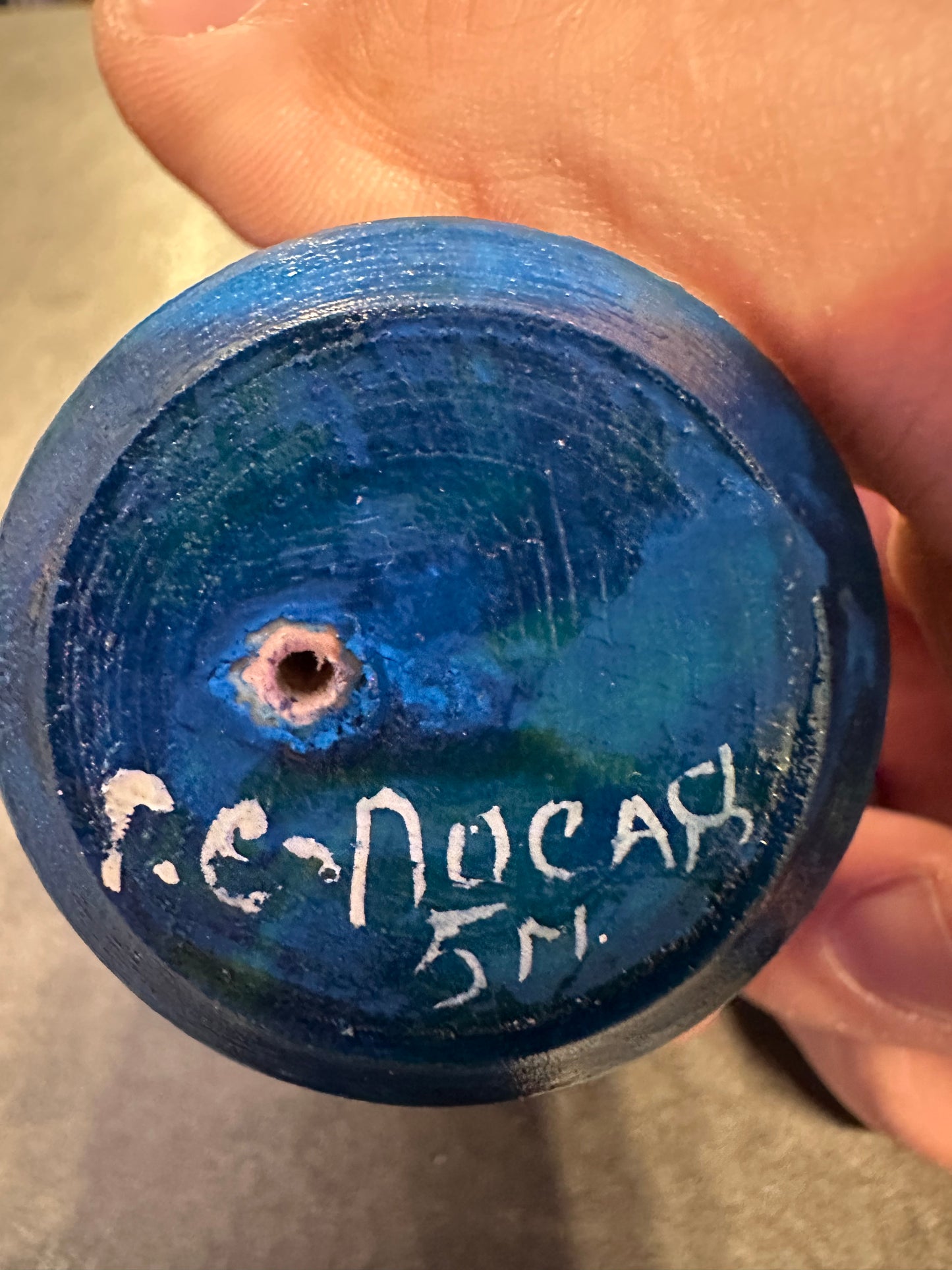 5 Piece Nesting Dolls Blue