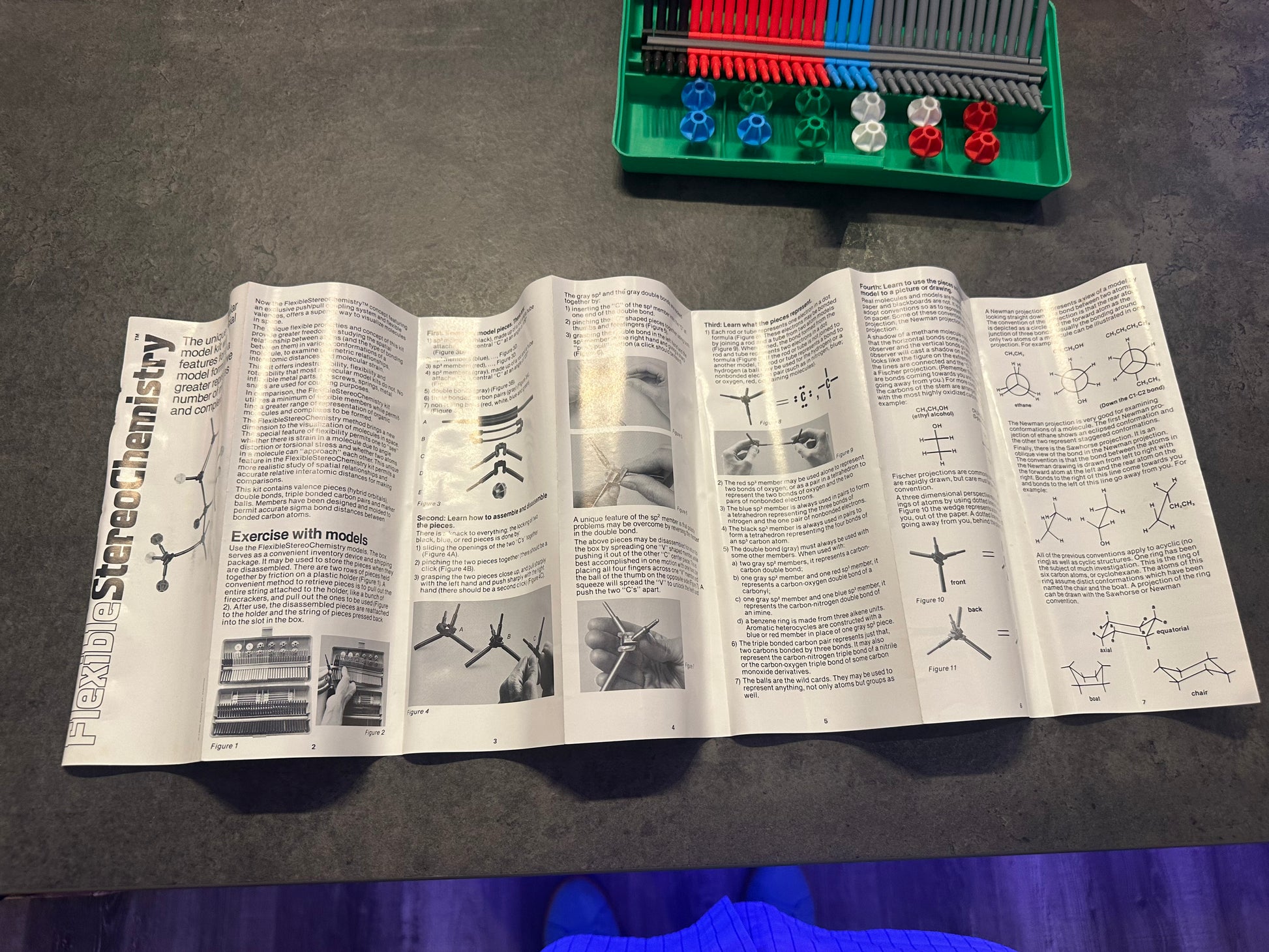 Flexible Stereo Chemistry Molecular Model Kit