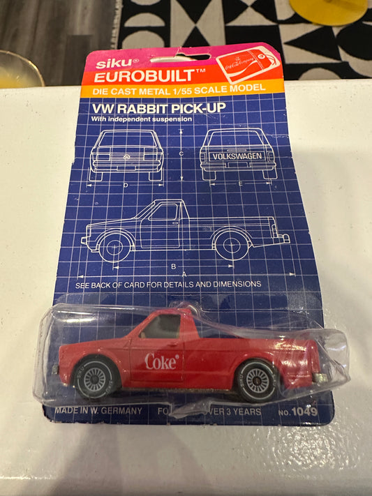 VW Rabbit Coca-Cola Pickup Truck