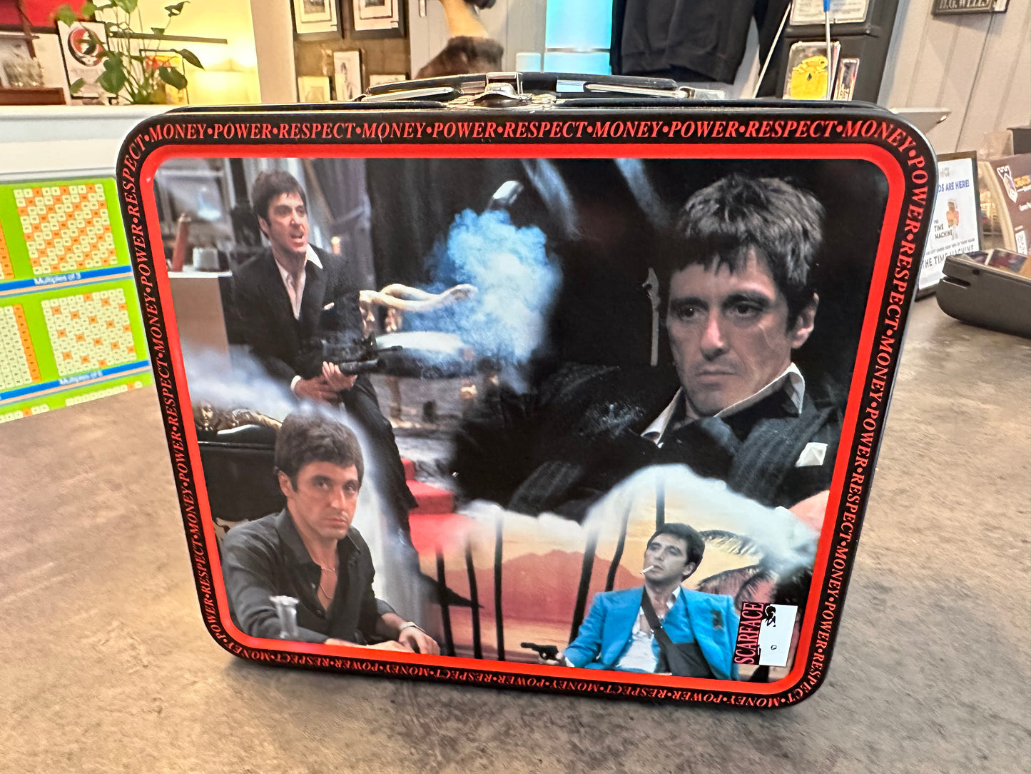 Vintage Scarface Lunchbox - Complete, Mint