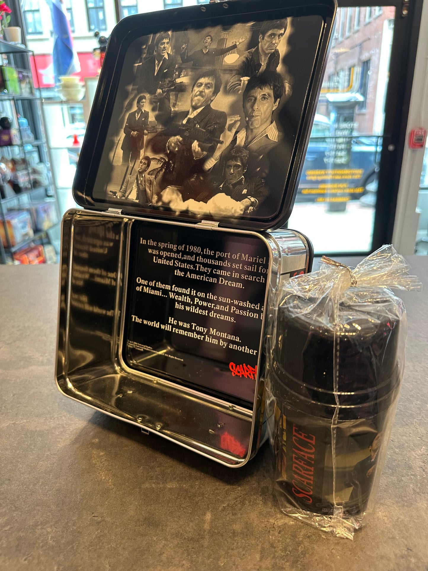 Vintage Scarface Lunchbox - Complete, Mint