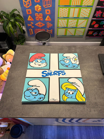 Smurfs Canvas Wall Art
