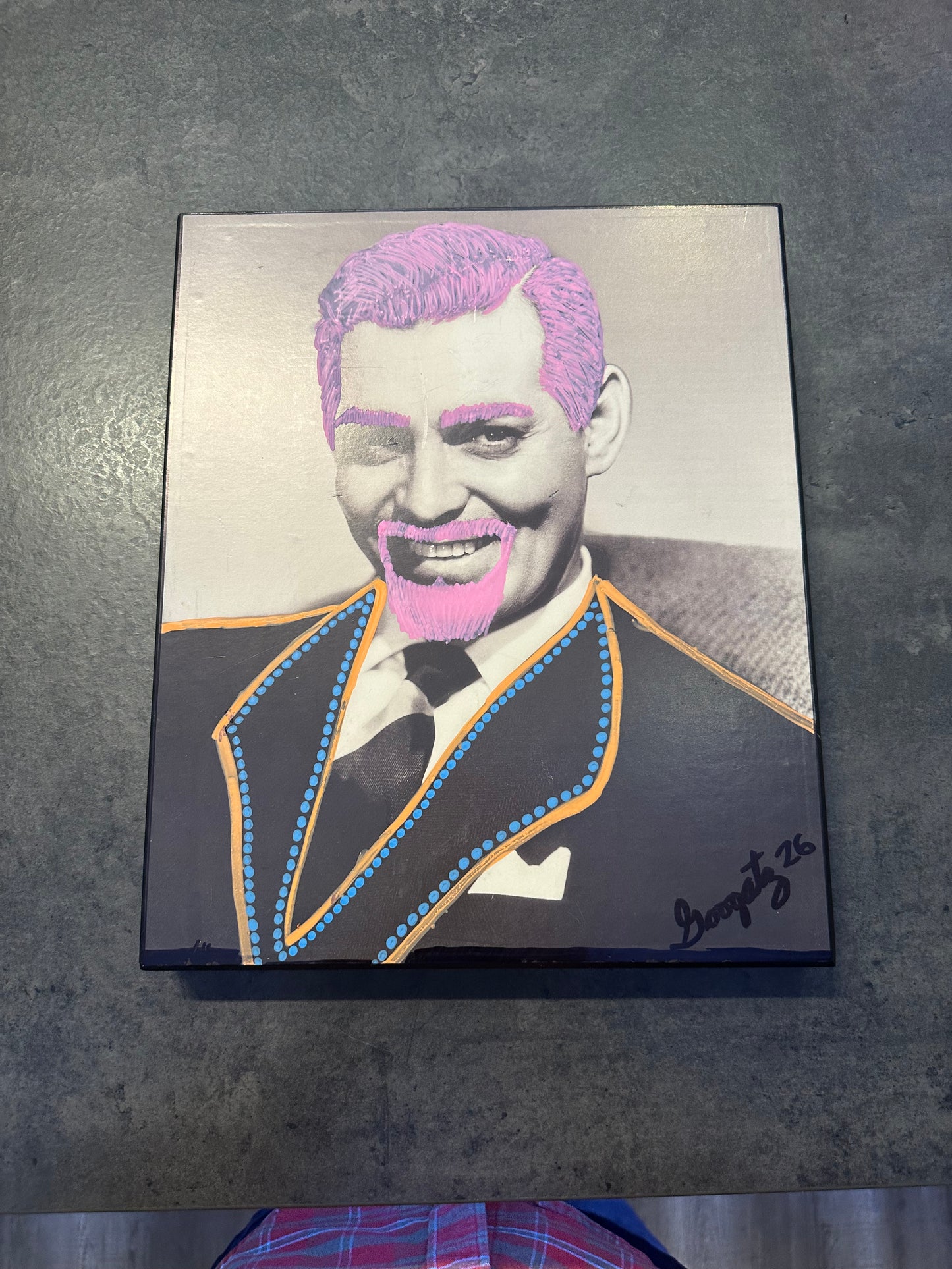 Clark Gable Blinged Out by Googatz