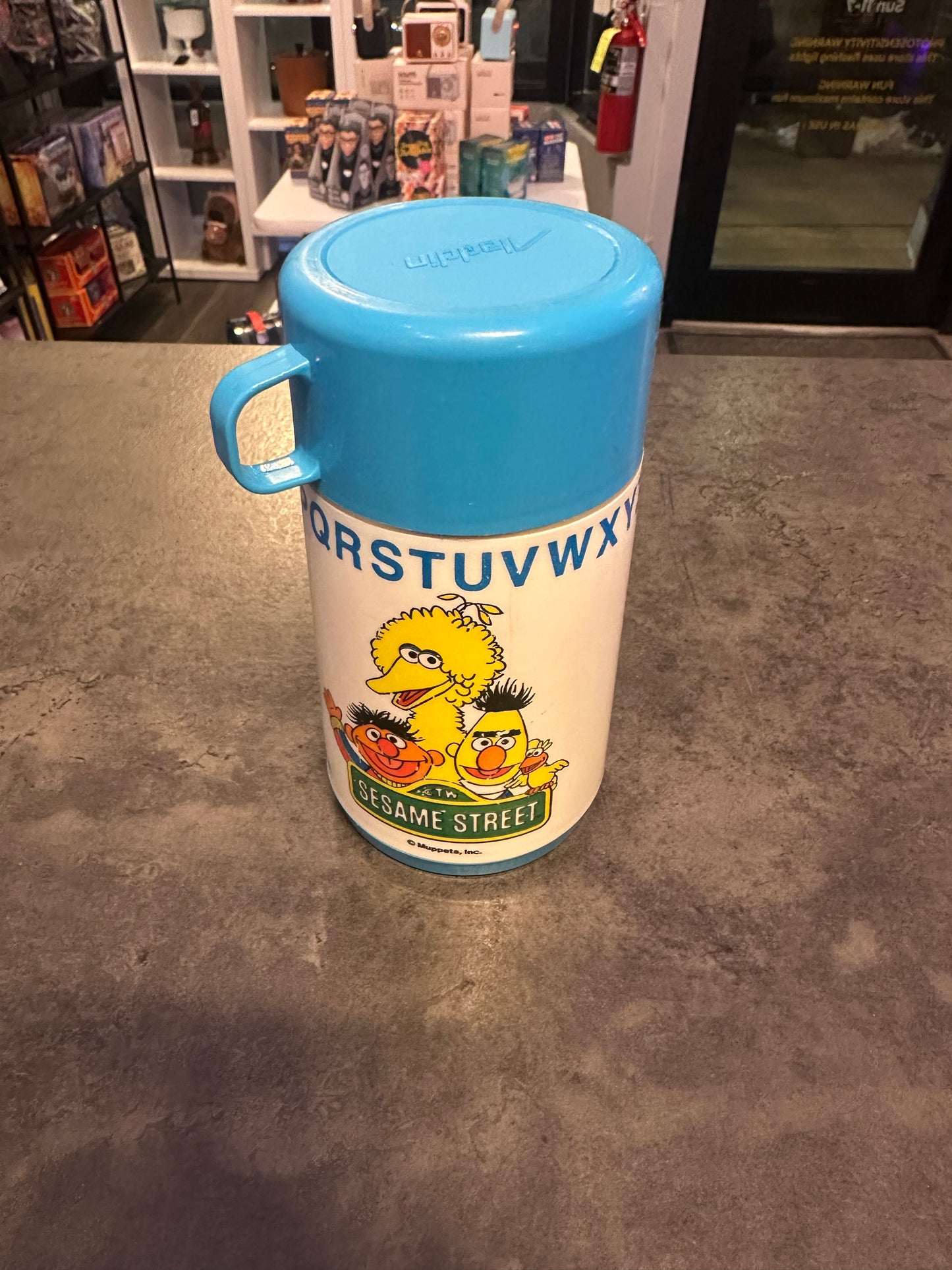 Vintage Sesame Street Lunchbox - Complete