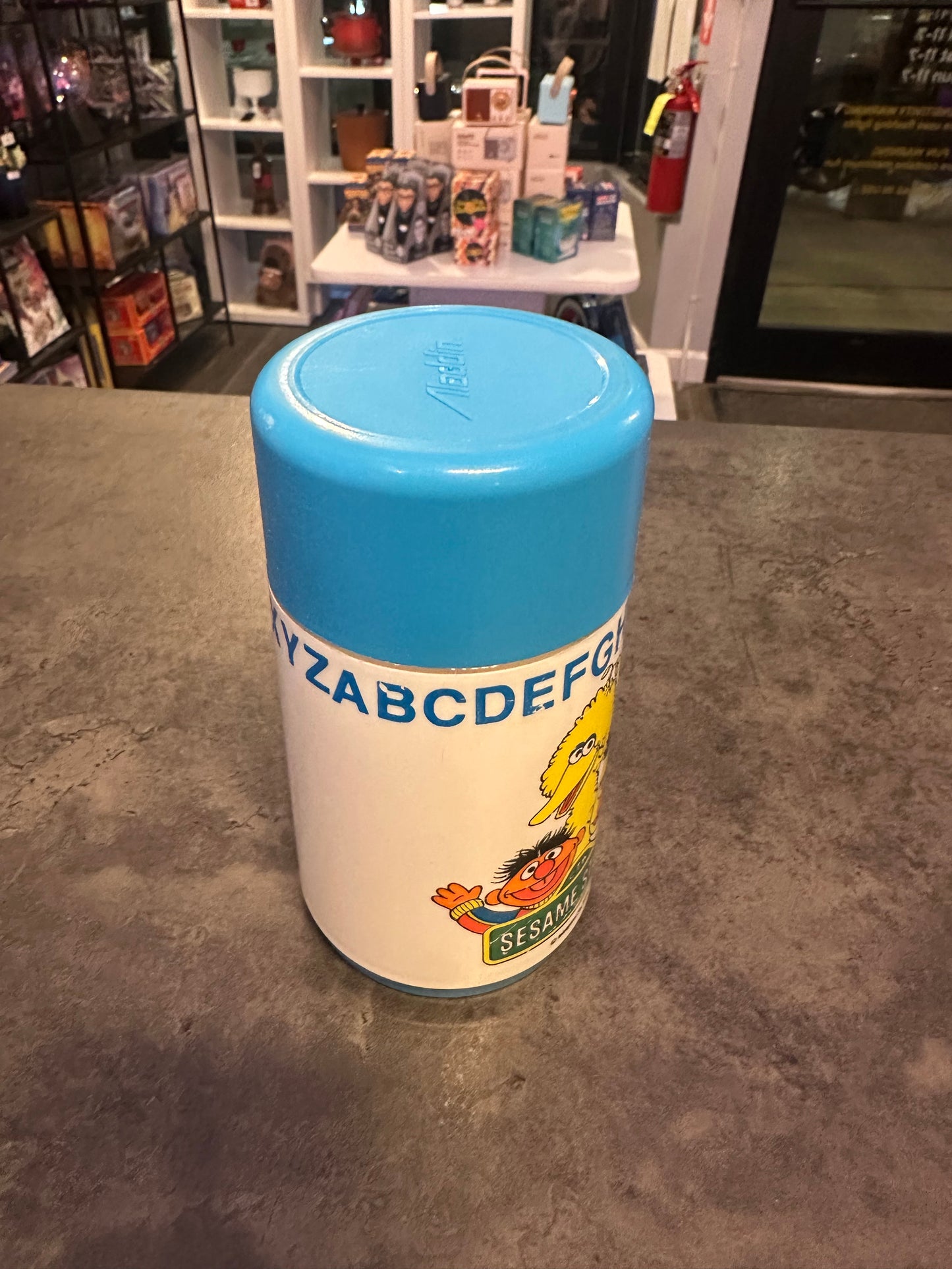 Vintage Sesame Street Lunchbox - Complete