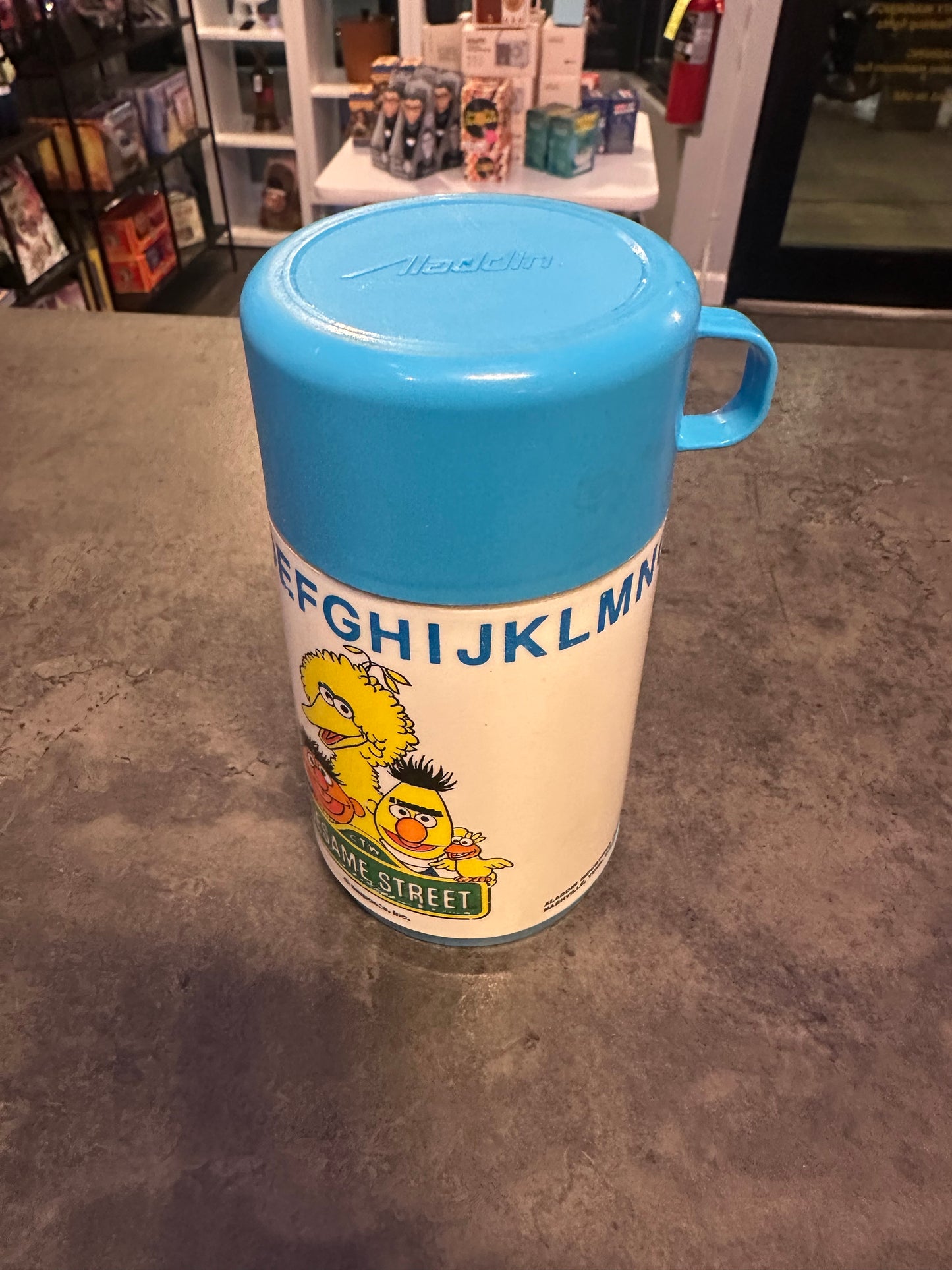 Vintage Sesame Street Lunchbox - Complete