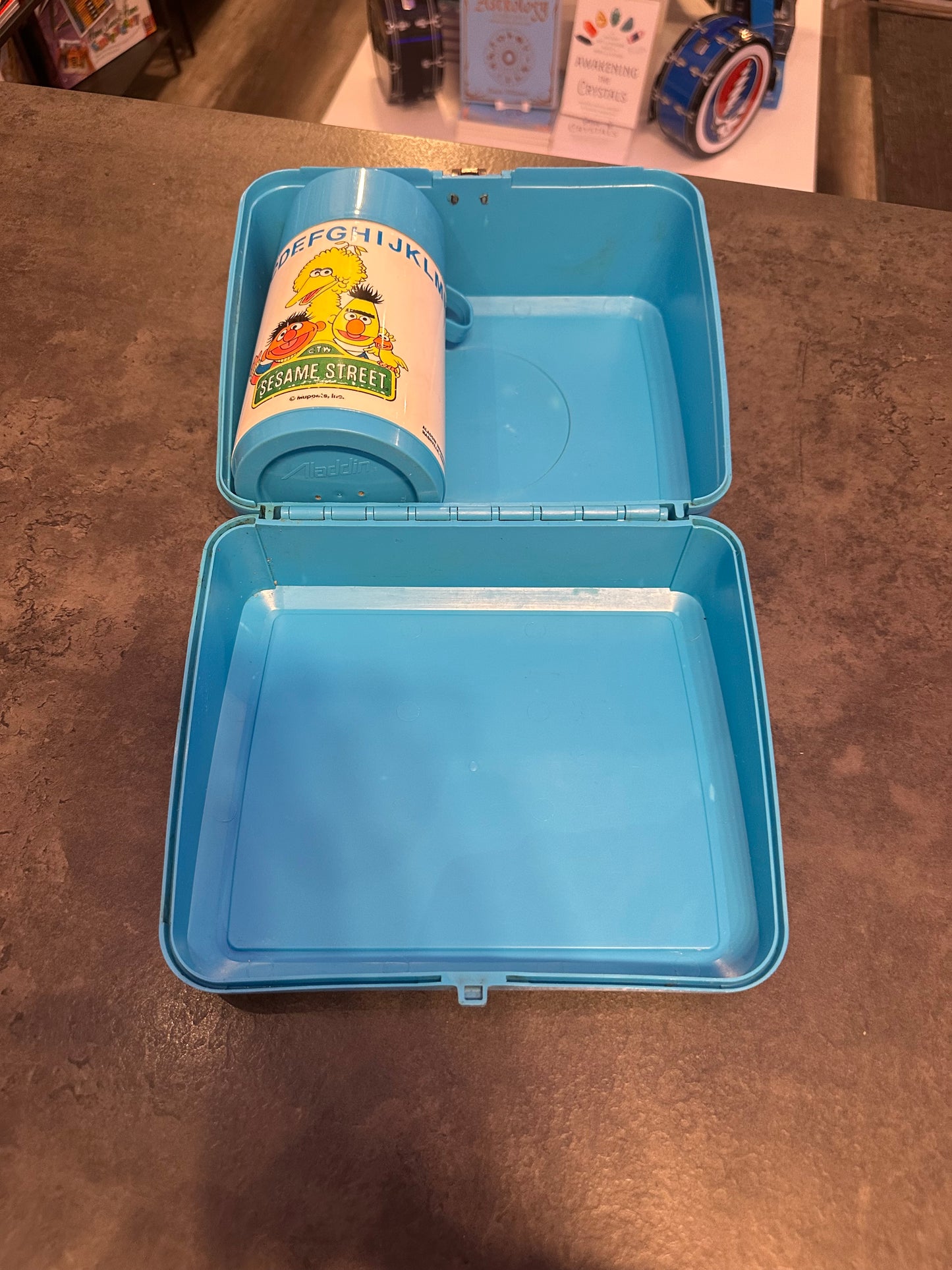 Vintage Sesame Street Lunchbox - Complete