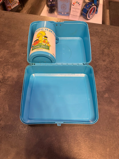 Vintage Sesame Street Lunchbox - Complete