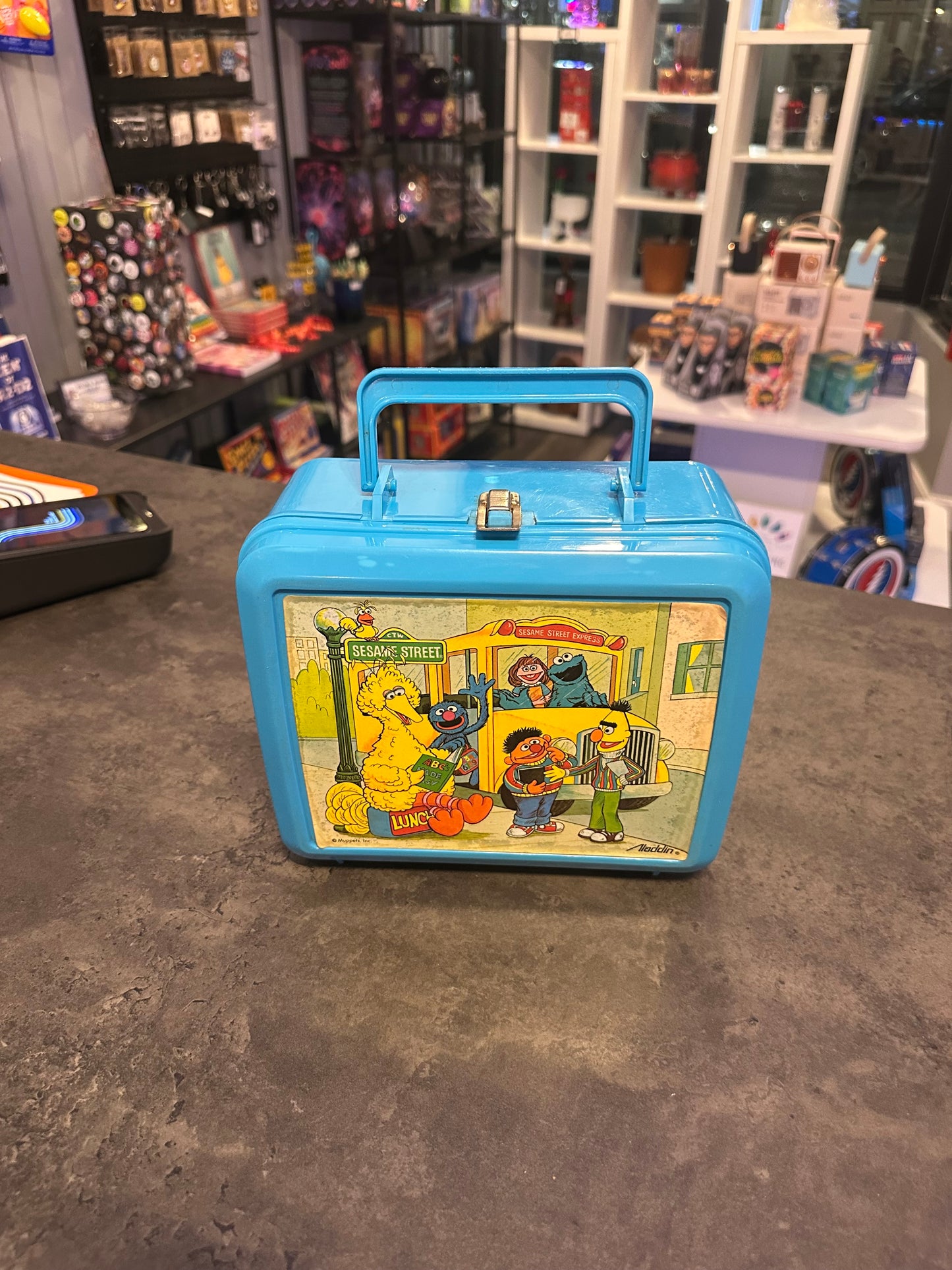 Vintage Sesame Street Lunchbox - Complete