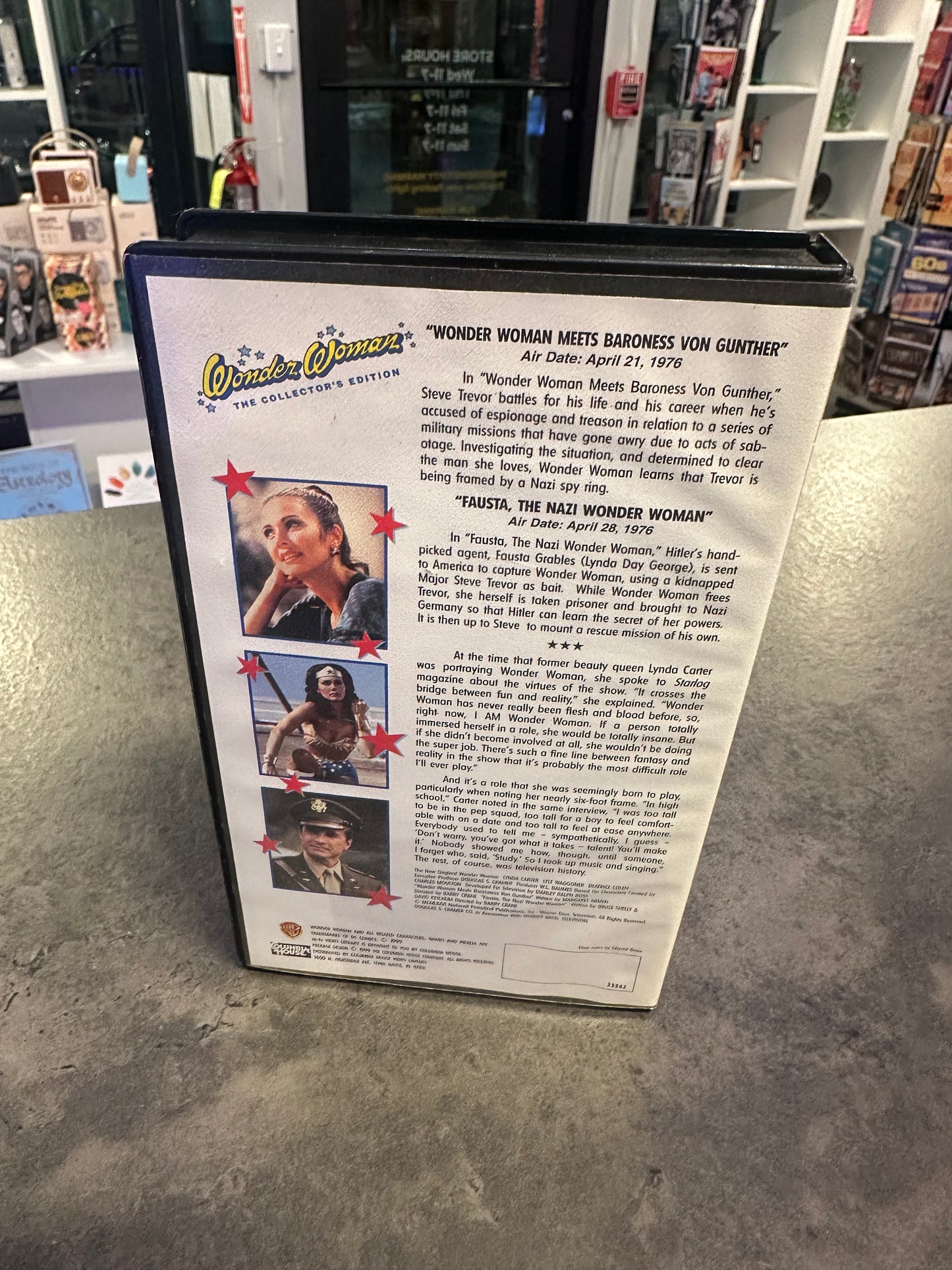 Wonder Woman VHS - Collector's Edition
