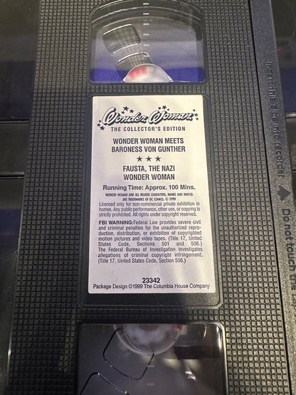Wonder Woman VHS - Collector's Edition