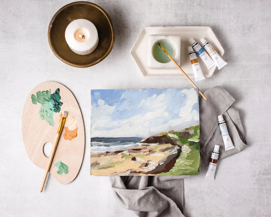 Impressionist Landscape Painting Kit