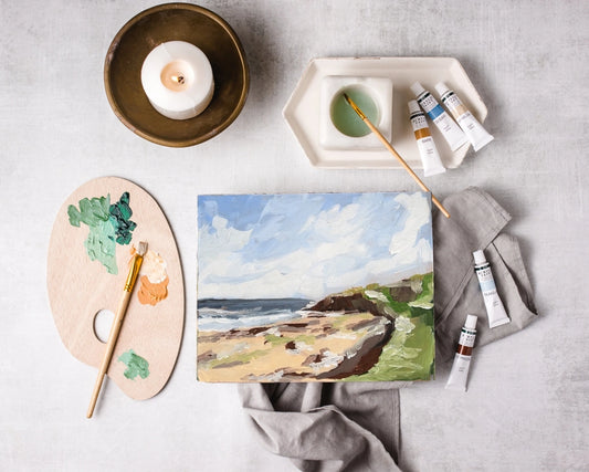 Impressionist Landscape Painting Kit