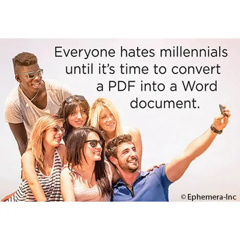 Millennials Magnet