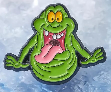 Slimer Enamel Pin