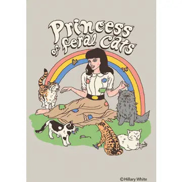 Princess of Feral Cats Magnet